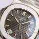 Swiss Grade Patek Philippe Nautilus PPF Factory Cal.324 Watch Stainless Steel Gray Dial 40mm (7)_th.jpg